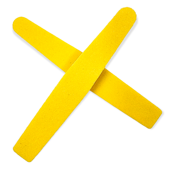 File (Buffer) - Sponge - 100/180 - Rhombus - Yellow