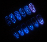 AS - UV Gel Polish - Glow In The Dark Glitter