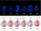 AS - UV Gel Polish - Glow In The Dark Glitter