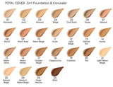 TOTAL COVER 2in1 Foundation & Concealer