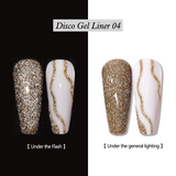 Vendeeni - UV Gel Polish - Disco/Reflective/Diamond Chipping - Liner