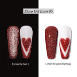 Vendeeni - UV Gel Polish - Disco/Reflective/Diamond Chipping - Liner