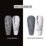 Vendeeni - UV Gel Polish - Disco/Reflective/Diamond Chipping - Liner