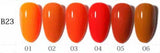 AS - UV Gel Polish - B23 (Orange/Red) Series