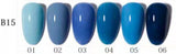 AS - UV Gel Polish - B15 (Blue) Series