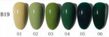 AS - UV Gel Polish - B19 (Green) Series