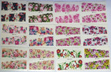 Water Slide Decals - GN - Full Flower -  48pcs