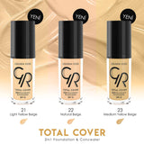 TOTAL COVER 2in1 Foundation & Concealer