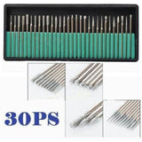 Drill Bit Set For Electric Nail File/Drill - 30pcs