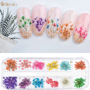 Dry Flowers Nail Décor - Tiny Starry Flowers