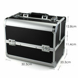 Storage Case - Cosmetic/Beauty/Make-Up - Small - Black